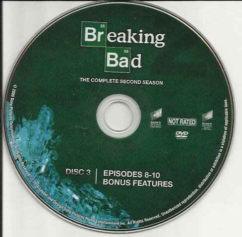 Education/Breaking Bad Season 2 Disc 3 Replacement Disc!@Sarsgaard/Molina/Pike